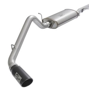 aFe Power Exhaust System Kit, Mach Force Xp Cat Back System, Stainless Steel, With Muffler, 3 Inch Pipe Diameter – 49-44072-B