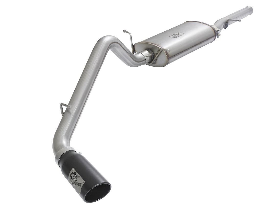 aFe Power Exhaust System Kit, Mach Force Xp Cat Back System, Stainless Steel, With Muffler, 3 Inch Pipe Diameter – 49-44072-B