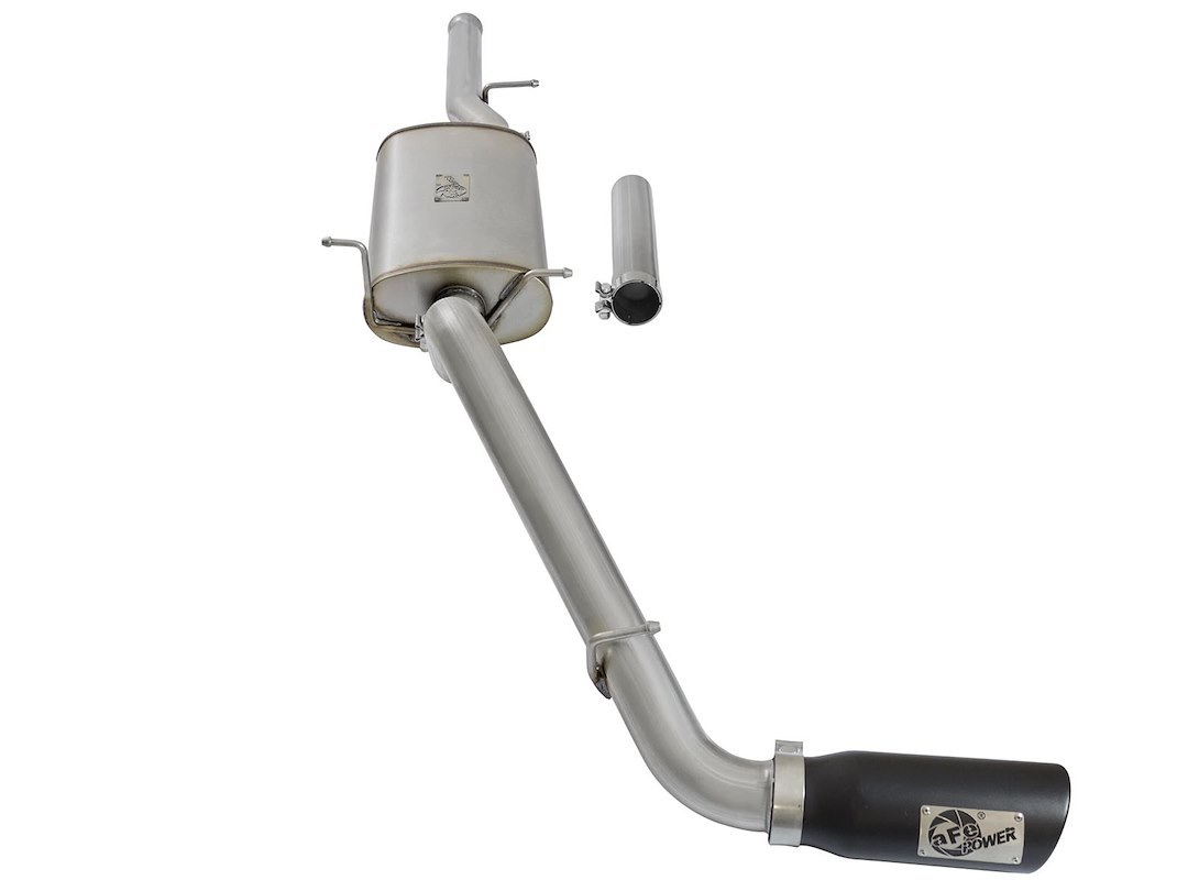 aFe Power Exhaust System Kit, Mach Force Xp Cat Back System, Stainless Steel, With Muffler, 3 Inch Pipe Diameter – 49-44072-B