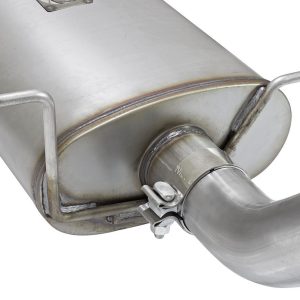 aFe Power Exhaust System Kit, Mach Force Xp Cat Back System, Stainless Steel, With Muffler, 3 Inch Pipe Diameter – 49-44072-B
