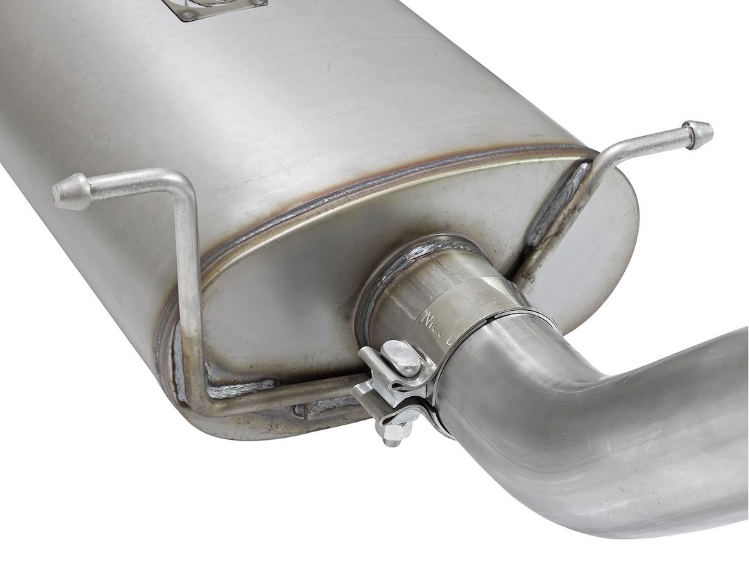 aFe Power Exhaust System Kit, Mach Force Xp Cat Back System, Stainless Steel, With Muffler, 3 Inch Pipe Diameter – 49-44072-B