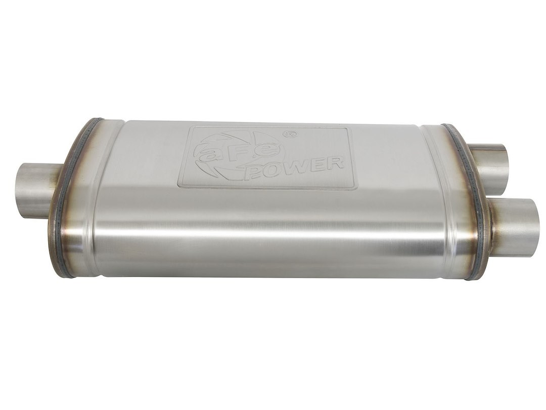 aFe Power Exhaust System Kit, Apollo Gt Cat-Back System, Stainless Steel, With Muffler, 3 Inch Pipe Diameter – 49-44134-B