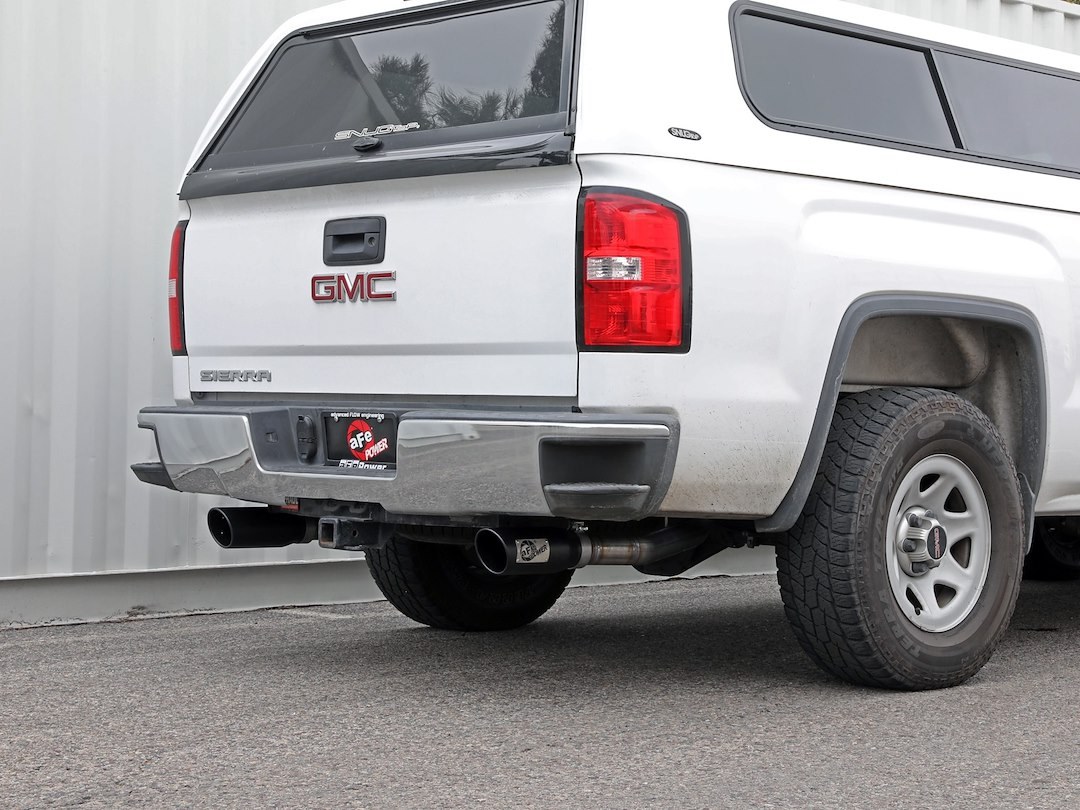 aFe Power Exhaust System Kit, Apollo Gt Cat-Back System, Stainless Steel, With Muffler, 3 Inch Pipe Diameter – 49-44135-B