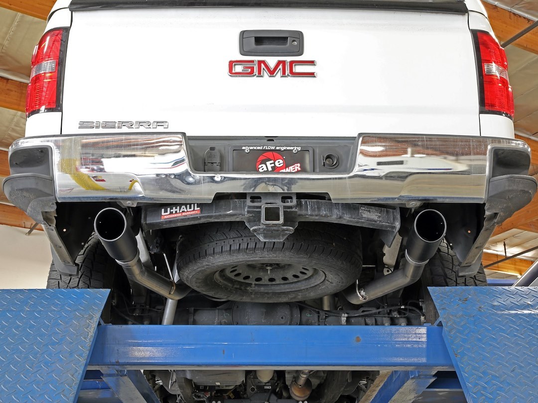 aFe Power Exhaust System Kit, Apollo Gt Cat-Back System, Stainless Steel, With Muffler, 3 Inch Pipe Diameter – 49-44135-B