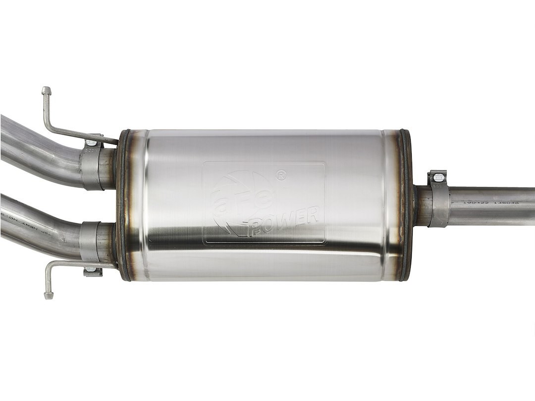 aFe Power Exhaust System Kit, Apollo Gt Cat-Back System, Stainless Steel, With Muffler, 3 Inch Pipe Diameter – 49-44135-B