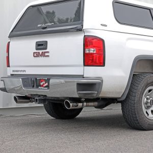 aFe Power Exhaust System Kit, Apollo Gt Cat-Back System, Stainless Steel, With Muffler, 3 Inch Pipe Diameter – 49-44135-P