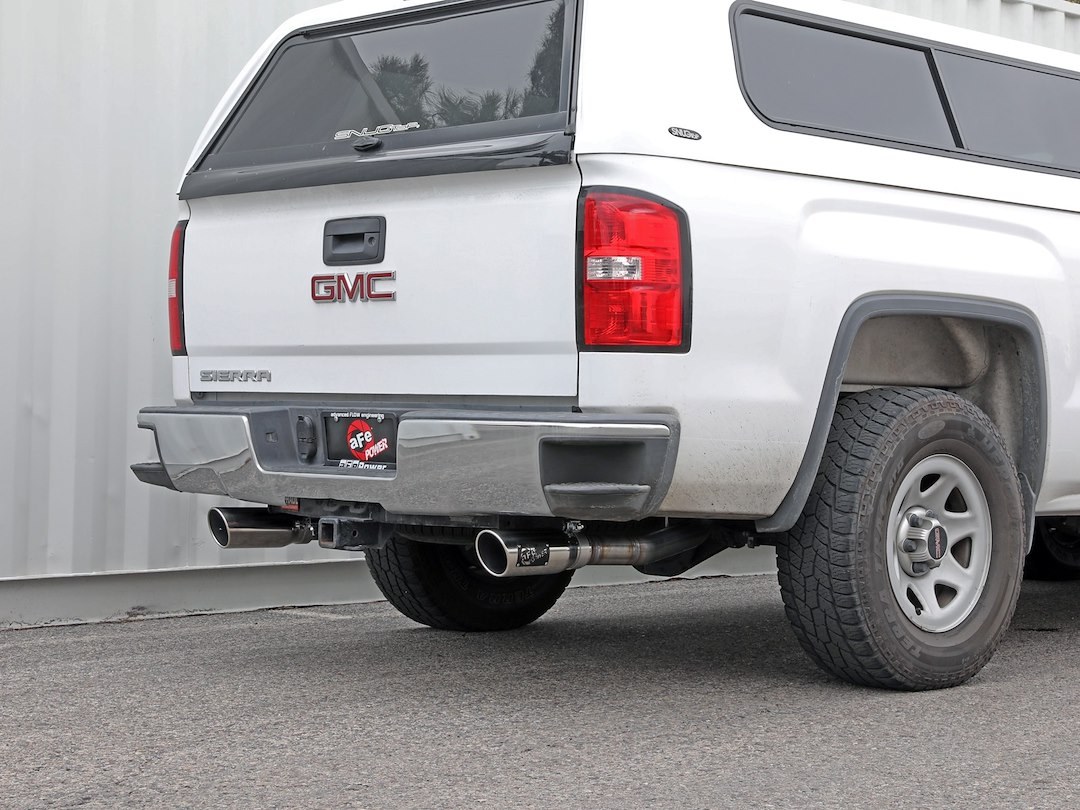 aFe Power Exhaust System Kit, Apollo Gt Cat-Back System, Stainless Steel, With Muffler, 3 Inch Pipe Diameter – 49-44135-P