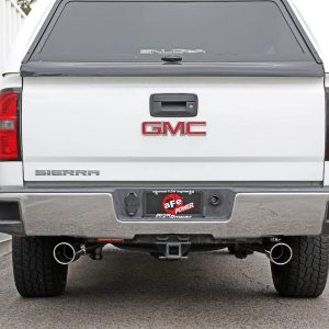aFe Power Exhaust System Kit, Apollo Gt Cat-Back System, Stainless Steel, With Muffler, 3 Inch Pipe Diameter – 49-44135-P