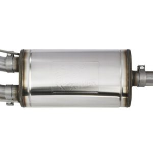 aFe Power Exhaust System Kit, Apollo Gt Cat-Back System, Stainless Steel, With Muffler, 3 Inch Pipe Diameter – 49-44135-P