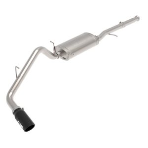 aFe Power Exhaust System Kit, Apollo Gt Cat-Back System, Stainless Steel, With Muffler, 3 Inch Pipe Diameter – 49-44136-B