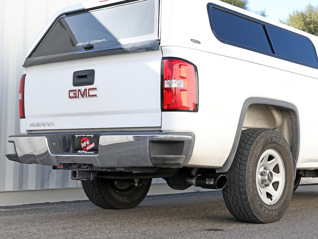 aFe Power Exhaust System Kit, Apollo Gt Cat-Back System, Stainless Steel, With Muffler, 3 Inch Pipe Diameter – 49-44136-B