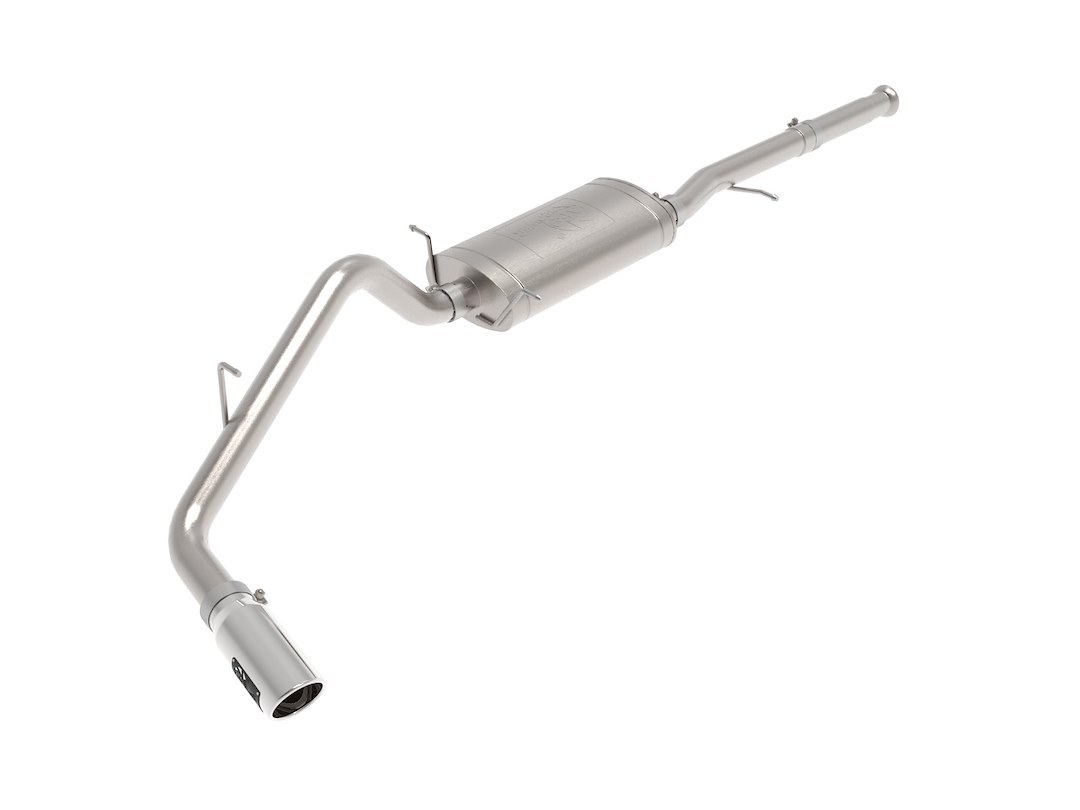 aFe Power Exhaust System Kit, Apollo Gt Cat-Back System, Stainless Steel, With Muffler, 3 Inch Pipe Diameter – 49-44136-P