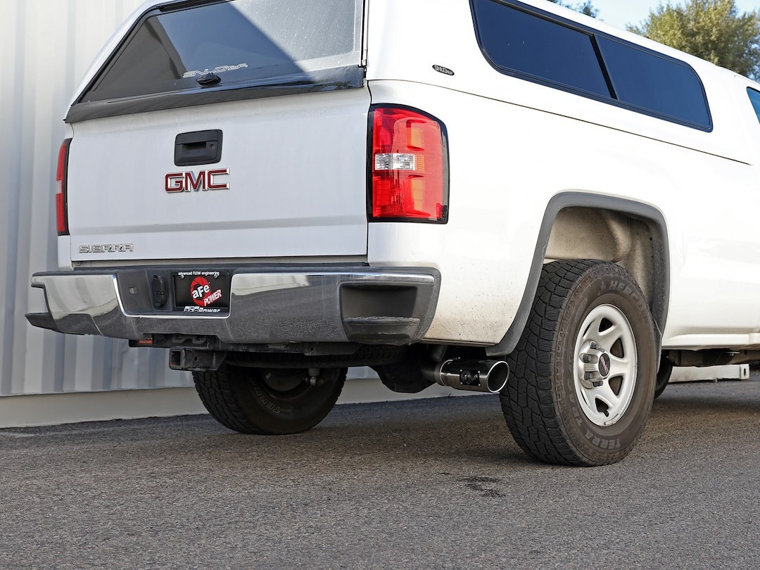 aFe Power Exhaust System Kit, Apollo Gt Cat-Back System, Stainless Steel, With Muffler, 3 Inch Pipe Diameter – 49-44136-P