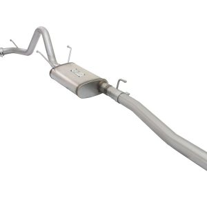 aFe Power Exhaust System Kit, Mach Force Xp Cat Back System, Stainless Steel, With Muffler, 3 Inch Pipe Diameter – 49-46024-B