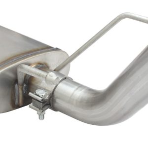 aFe Power Exhaust System Kit, Mach Force Xp Cat Back System, Stainless Steel, With Muffler, 3 Inch Pipe Diameter – 49-46024-B