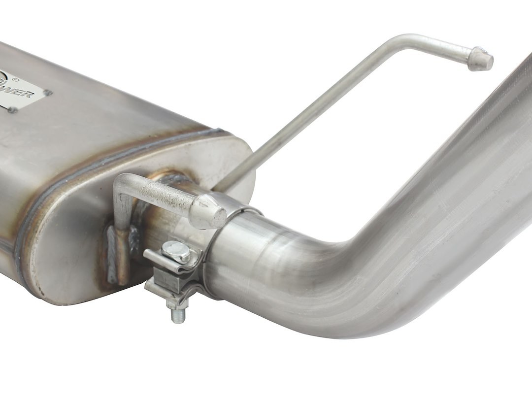aFe Power Exhaust System Kit, Mach Force Xp Cat Back System, Stainless Steel, With Muffler, 3 Inch Pipe Diameter – 49-46024-B