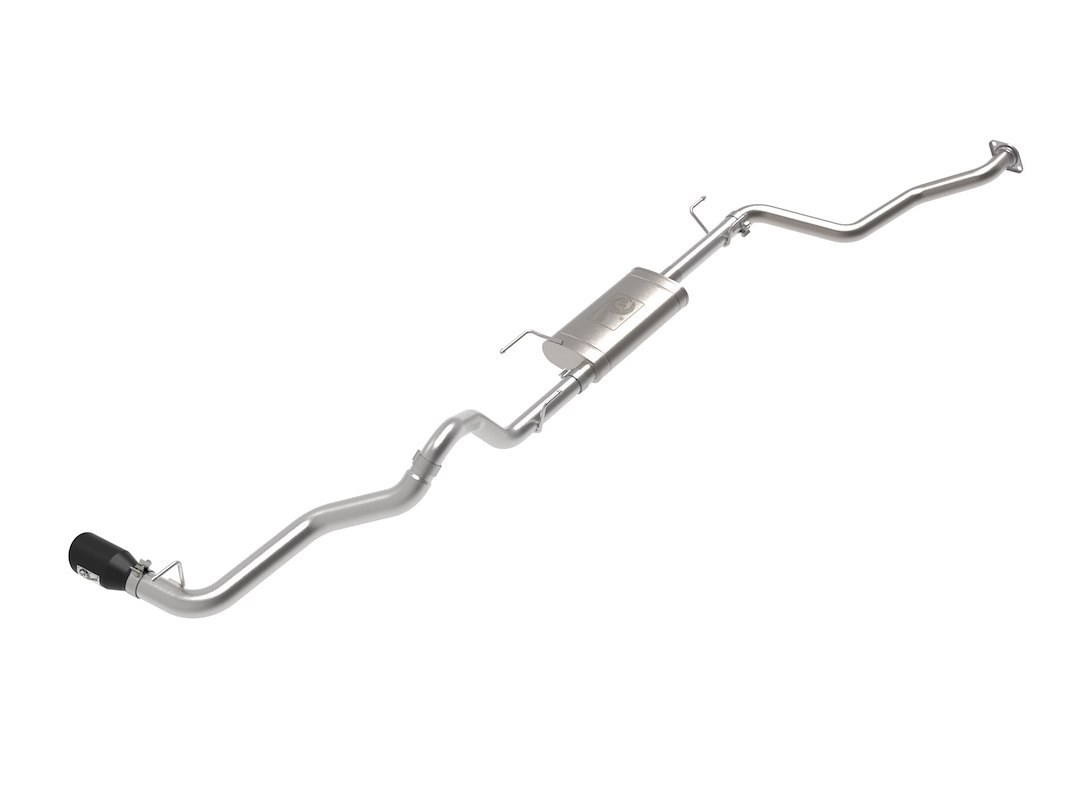 aFe Power Exhaust System Kit, Apollo Gt Cat-Back System, Stainless Steel, With Muffler, 2-1/2 Inch to 3 Inch Pipe Diameter – 49-46071-B