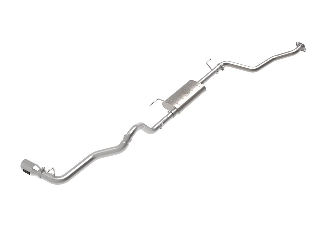 aFe Power Exhaust System Kit, Apollo Gt Cat-Back System, Stainless Steel, With Muffler, 2-1/2 Inch to 3 Inch Pipe Diameter – 49-46071-P