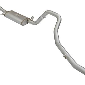 aFe Power Exhaust System Kit, Mach Force Xp Diesel Particulate Filter (DPF) Back System, Stainless Steel, With Muffler – 49-46118