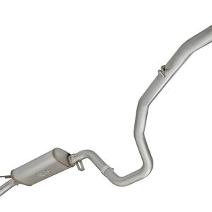 aFe Power Exhaust System Kit, Mach Force Xp Diesel Particulate Filter (DPF) Back System, Stainless Steel, With Muffler – 49-46118