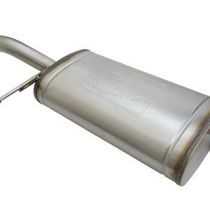 aFe Power Exhaust System Kit, Mach Force Xp Cat Back System, Stainless Steel, With Muffler, 2-1/2 Inch Pipe Diameter – 49-46122