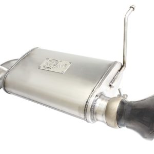 aFe Power Exhaust System Kit, Mach Force Xp Cat Back System, Stainless Steel, With Muffler, 2-1/2 Inch Pipe Diameter – 49-48053