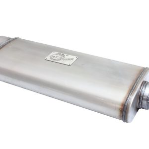 aFe Power Exhaust System Kit, Rebel Cat-Back System, Stainless Steel, With Muffler, 2-1/2 Inch Pipe Diameter – 49-48054-B