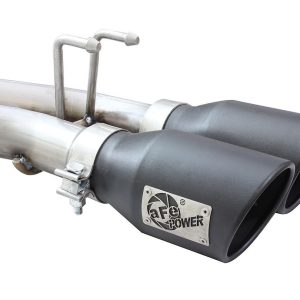 aFe Power Exhaust System Kit, Rebel Cat-Back System, Stainless Steel, With Muffler, 2-1/2 Inch Pipe Diameter – 49-48054-B