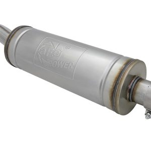 aFe Power Exhaust Pipe Intermediate, Mach Force Xp, Stainless Steel, With Muffler, 2-1/2 Inch Pipe Diameter – 49-48064