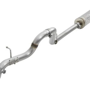 aFe Power Exhaust System Kit, Mach Force Xp Cat Back System, Stainless Steel, With Muffler, 2-1/2 Inch Pipe Diameter – 49-48065-1P