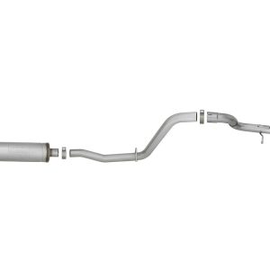 aFe Power Exhaust System Kit, Mach Force Xp Cat Back System, Stainless Steel, With Muffler, 2-1/2 Inch Pipe Diameter – 49-48065-1P
