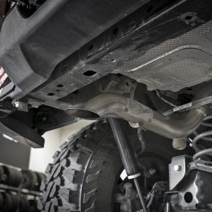 aFe Power Exhaust System Kit, Mach Force Xp Cat Back System, Stainless Steel, With 14 Inch Mufflers, 2-1/2 Inch Pipe Diameter – 49-48075