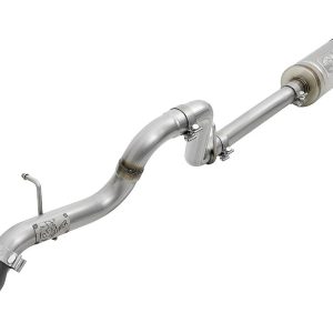 aFe Power Exhaust System Kit, Mach Force Xp Cat Back System, Stainless Steel, With 14 Inch Muffler, 2-1/2 Inch Pipe Diameter – 49-48075-B