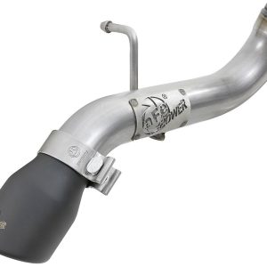 aFe Power Exhaust System Kit, Mach Force Xp Cat Back System, Stainless Steel, With 14 Inch Muffler, 2-1/2 Inch Pipe Diameter – 49-48075-B