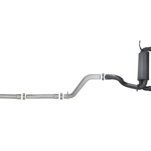 aFe Power Exhaust System Kit, Rebel Cat-Back System, 304 Stainless Steel, With Mufflers, 2-1/2 Inch Pipe Diameter – 49-48076-B