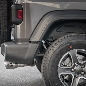 aFe Power Exhaust System Kit, Rebel Cat-Back System, 304 Stainless Steel, With Mufflers, 2-1/2 Inch Pipe Diameter – 49-48076-P