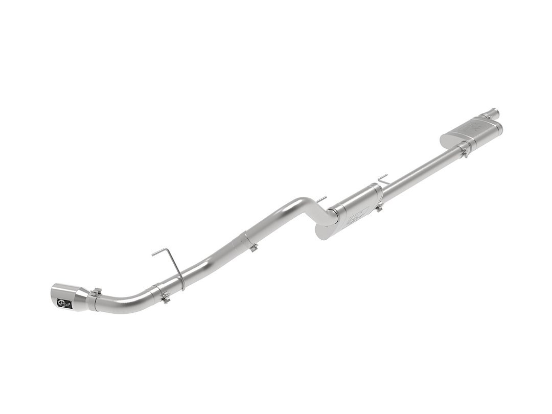 aFe Power Exhaust System Kit, Apollo Gt Cat-Back System, Stainless Steel, With Muffler, 3 Inch Pipe Diameter – 49-48083-P