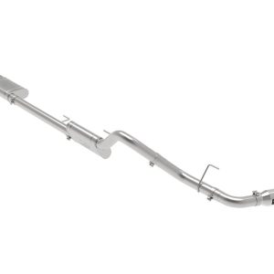 aFe Power Exhaust System Kit, Apollo Gt Cat-Back System, Stainless Steel, With Muffler, 3 Inch Pipe Diameter – 49-48083-P