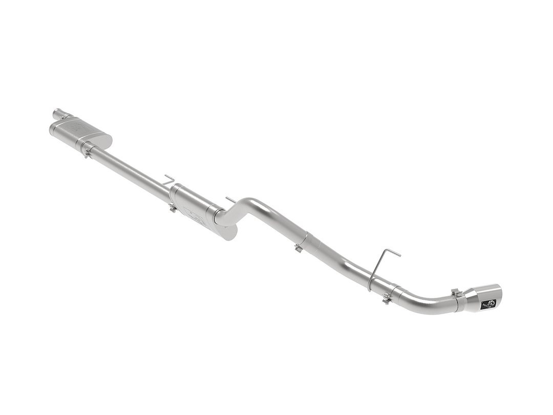 aFe Power Exhaust System Kit, Apollo Gt Cat-Back System, Stainless Steel, With Muffler, 3 Inch Pipe Diameter – 49-48083-P
