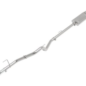 aFe Power Exhaust System Kit, Apollo Gt Cat-Back System, High Tuck, Stainless Steel, With Muffler, 3 Inch Pipe Diameter – 49-48088