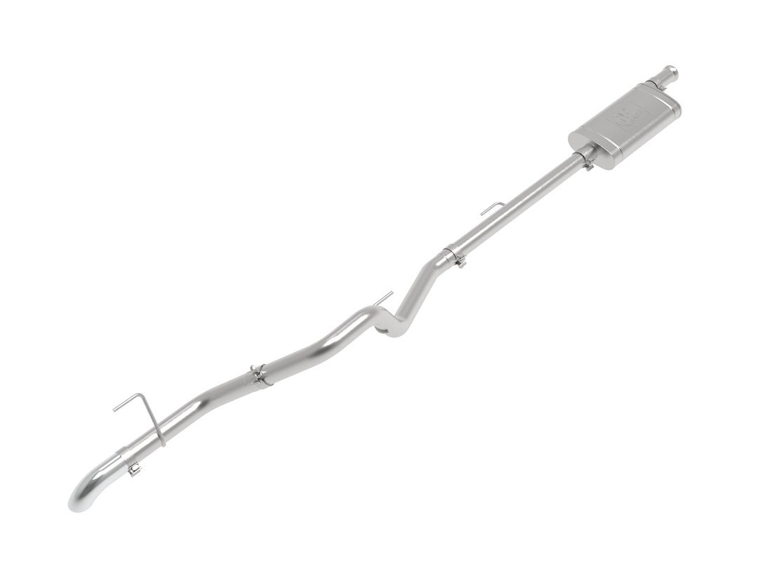 aFe Power Exhaust System Kit, Apollo Gt Cat-Back System, High Tuck, Stainless Steel, With Muffler, 3 Inch Pipe Diameter – 49-48088