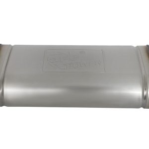 aFe Power Exhaust System Kit, Apollo Gt Cat-Back System, High Tuck, Stainless Steel, With Muffler, 3 Inch Pipe Diameter – 49-48088