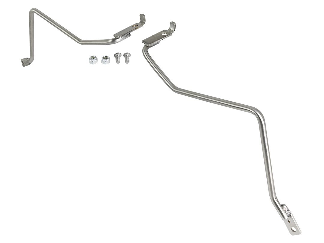 aFe Power Fender Brace, Mach Force Xp, For Use with Afe 49-32062 and 49-32053, Polished, Stainless Steel, Set of 2 – 49-82010