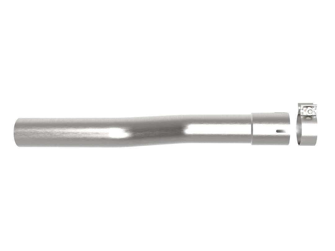 aFe Power Exhaust Pipe Muffler Delete, Vulcan Series, 2-1/2 Inch Diameter, Stainless Steel – 49C38090
