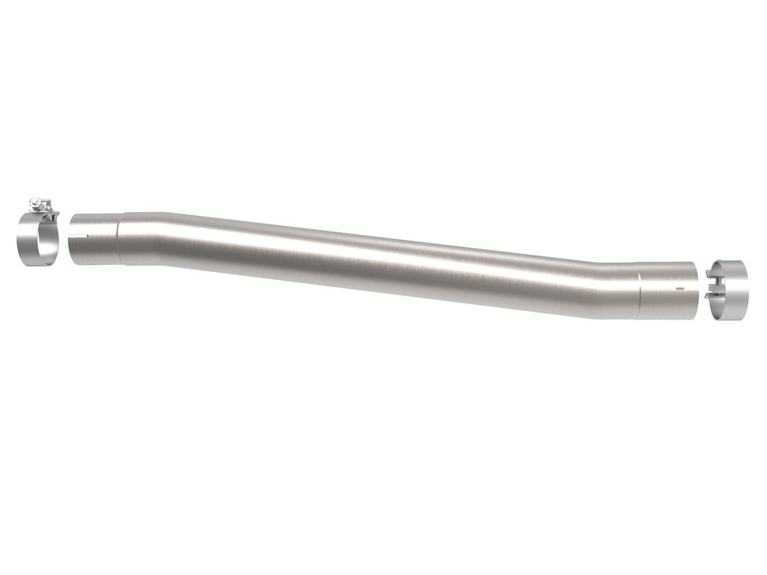 aFe Power Exhaust Pipe Muffler Delete, Apollo Gt, Stainless Steel – 49C44137NM