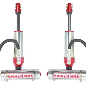 aFe Power Shock Absorber, Sway-A-Way, Remote Reservoir with Mounting Brackets, Adjustable, Set of 2 – 501-5600-04