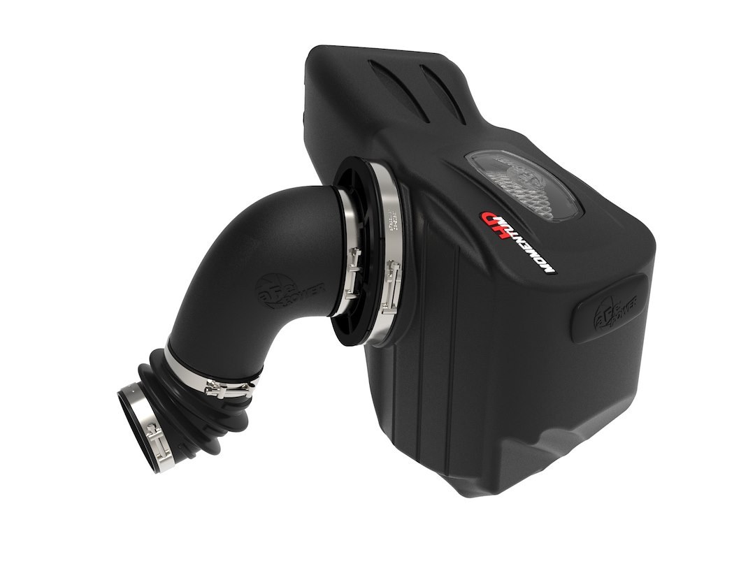 aFe Power Cold Air Intake, Momentum Gt Pro Dry S, Black Molded Plastic, White Pro Dry S Filter, With Air Box – 50-70051D