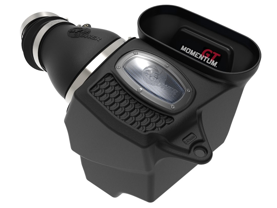aFe Power Cold Air Intake, Momentum Gt Pro 5R, Black Molded Plastic, Blue Pro 5R Filter, With Air Box – 50-70080R