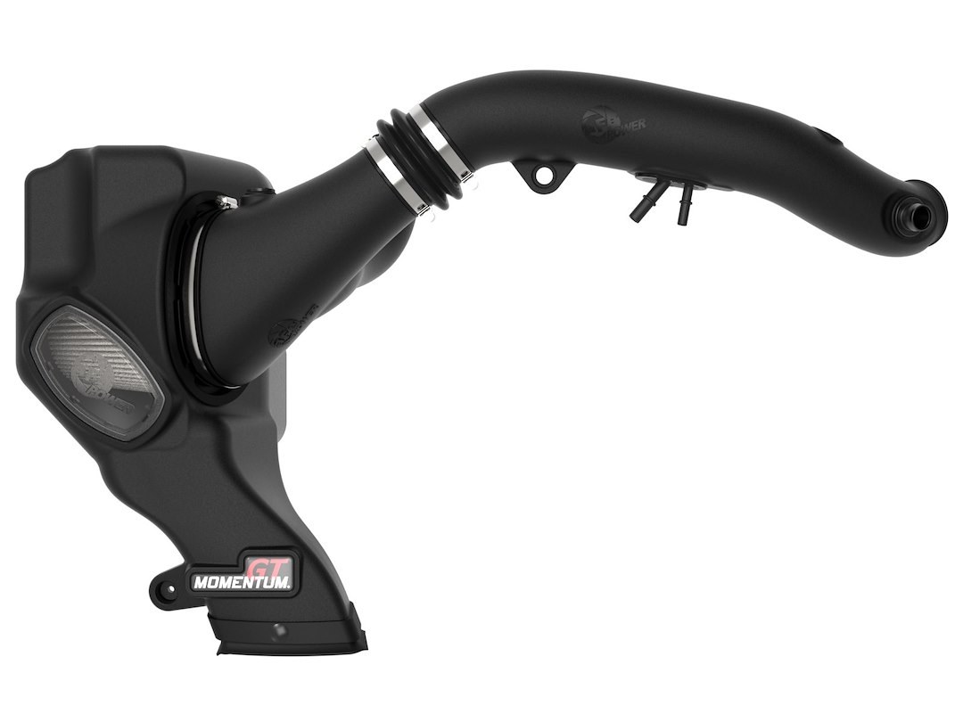 aFe Power Cold Air Intake, Momentum Gt Pro Dry S, Black Molded Plastic, White Pro Dry S Filter, With Air Box – 50-70116D
