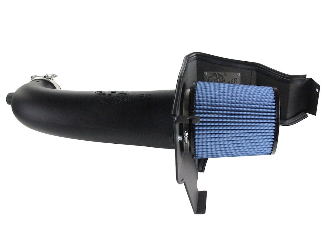 aFe Power Cold Air Intake, Magnum Force Stage 1, Black Plastic Tube, Blue Pro 5R Filter, With Heat Shield – 54-12162